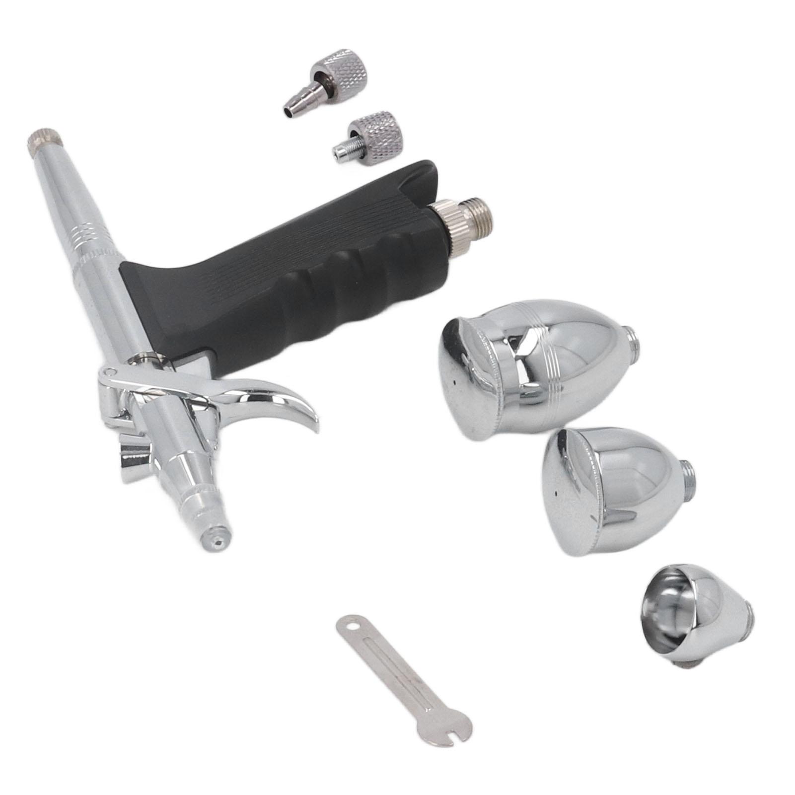 

Аэрограф комплект многоцелевой кожаный художественный металлический двойного действия аэрограф распылитель инструмент для авто ногтей