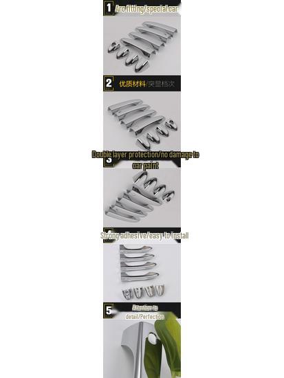 Cherokee Ajtókilincs Króm Borítás & Kartámasz Díszléc 14-es Modellekhez