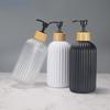 1pcs Bathroom Kitchen Soap Dispensers 500ml Refillable Hand Dish Soap Bottles Ideal For Kitchen Sink Decor Bottling Soap Bottle