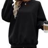 New women's spring and autumn casual tops, fashionable loose sweatshirts
