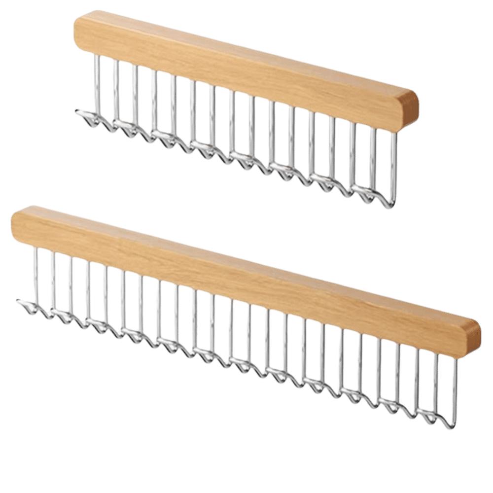 8 Hooks Pull Out Hook Rack Multifunctional Wardrobe Sliding Rack Clothes Hanger Bar  Bra Storage