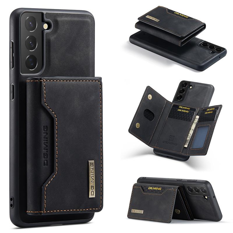 Manyetik Kart Cüzdan Tutucu Glitter PU Deri TPU Kılıf Samsung Galaxy S23 S22 S21 Ultra Artı S20 FE Note20 Z Fold 3 4 Darbeye Dayanıklı Koruyucu Kapak