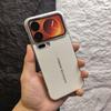 For Xiaomi 17 Pro Max Case Luxurious Plain Weave Dermatoglyph Frameless Magnetic Slim Cover For Xiaomi 17 ProMax  Bumper Funda