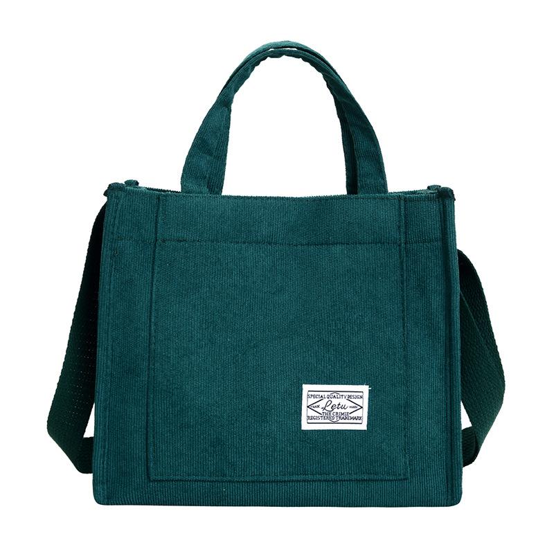 Women's bag, corduroy 2026 new small square bag bag trendy handbag shoulder bag