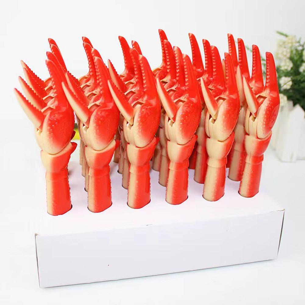 Fun Lobster Paw Ballpoint Pen Personality Crab Clip Pliers Pen Marine Creature Crab Leg Pen Korean Stationery Office Supplies