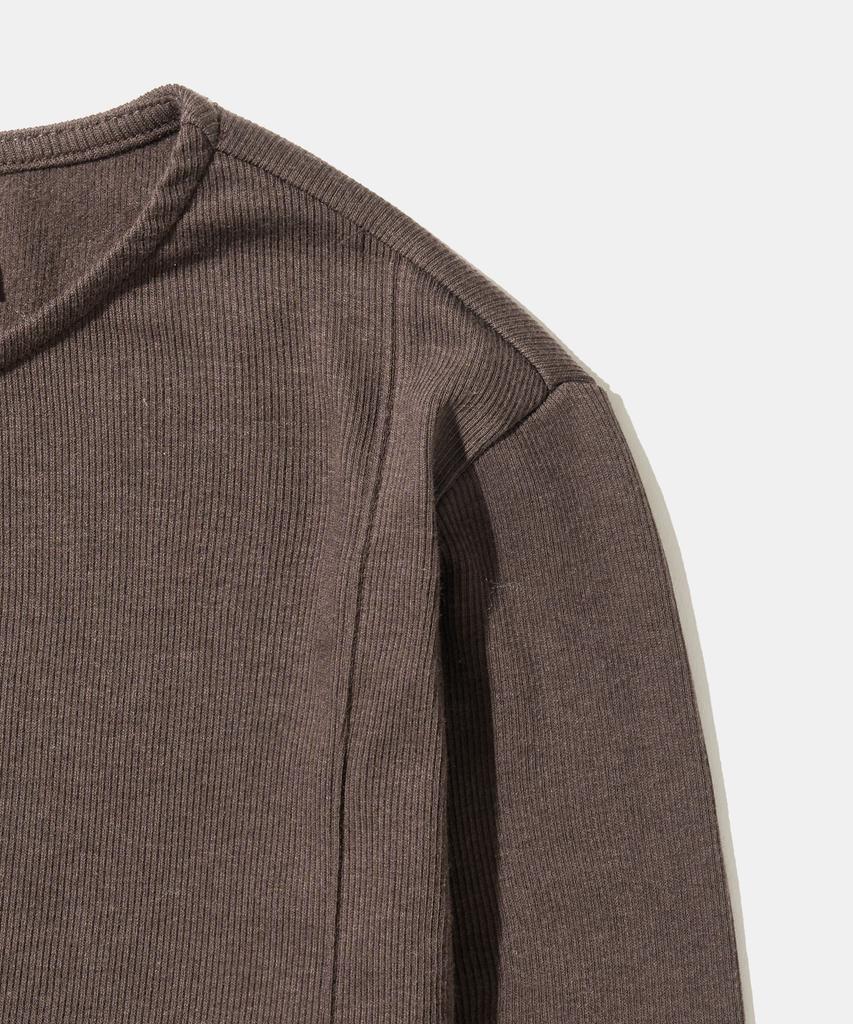 DIAMOND LAYLA Modal Second Layer Longsleeve T101 Brown
