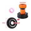 IBC Tank Adapter Replacement Valve Tap S60 Coarse Thread Reduce 1/2"3/4"1" Pipe Connection Water Tank Garden Irrigation Coupling