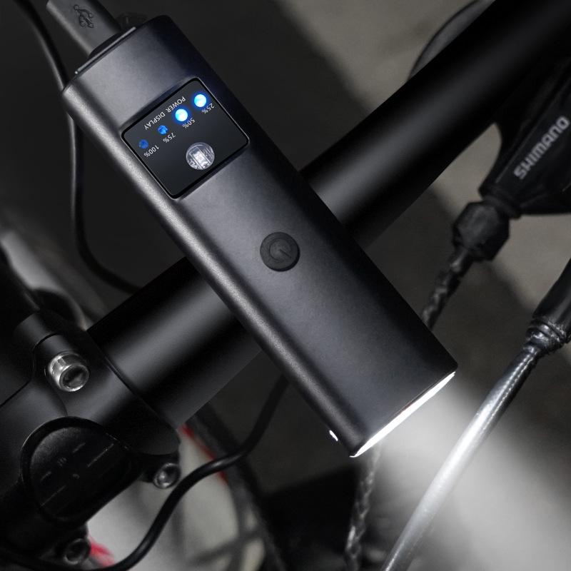 Rechargeable Bicycle Headlight with Horn for Night Riding