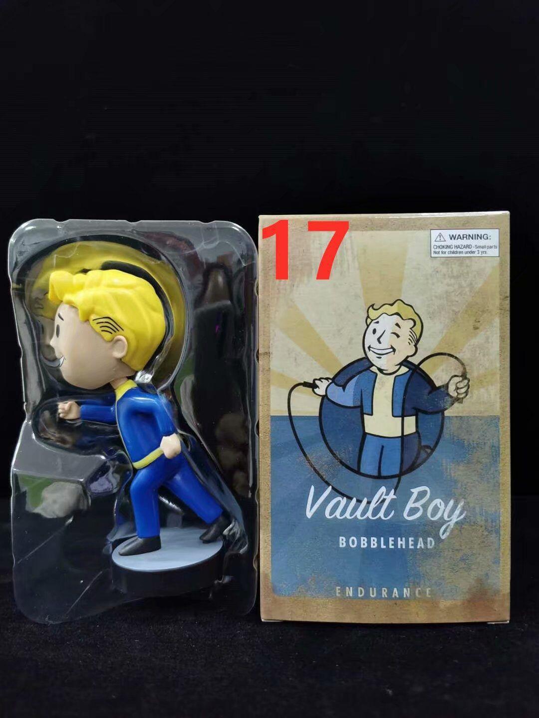 New Vault Boy Generation 7 Shaking Anime Action Figure Statue Model Room Ornament Toys Surprise Gift