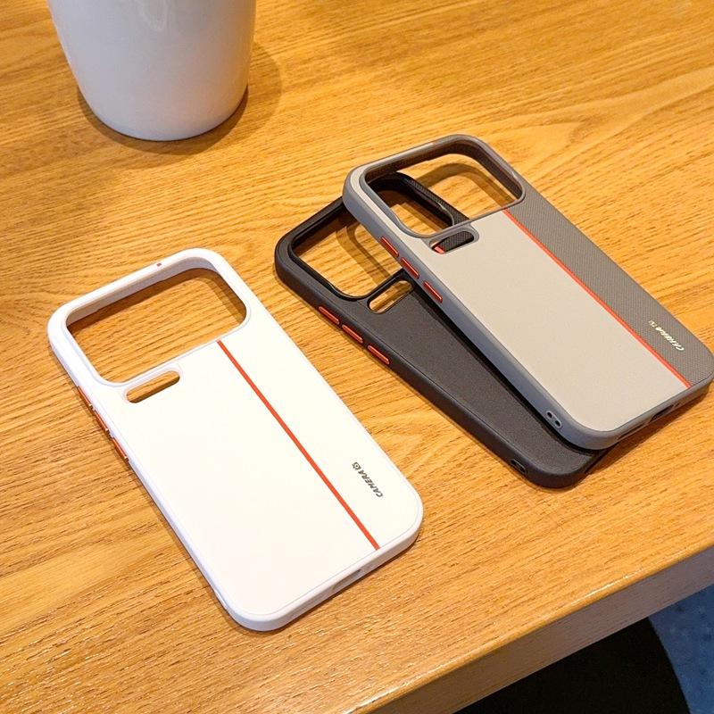 Vibrant Two-Tone Fashion Case with Metal Buttons for Xiaomi 17 Pro Max 15 Ultra 15S Pro Pu Leather Cover, Trendy & Protective