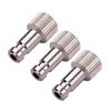 Airbrush Quick Disconnect Coupler Release Fitting 3pcs Male Fitting 14 Inch BSP Female Compatible