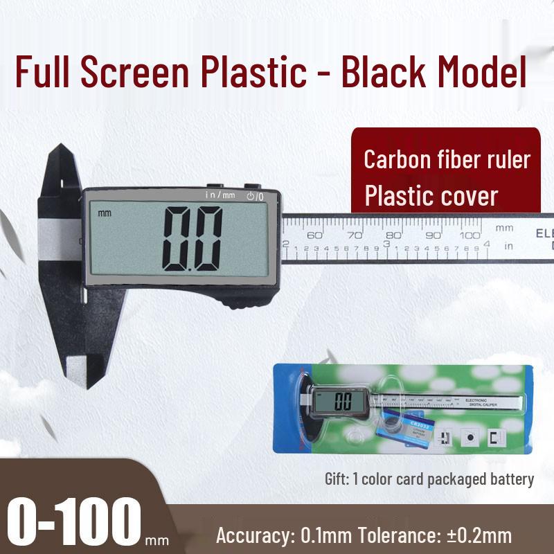 

Пластиковый цифровой штангенциркуль для ювелирных изделий, бусин и мелких предметов