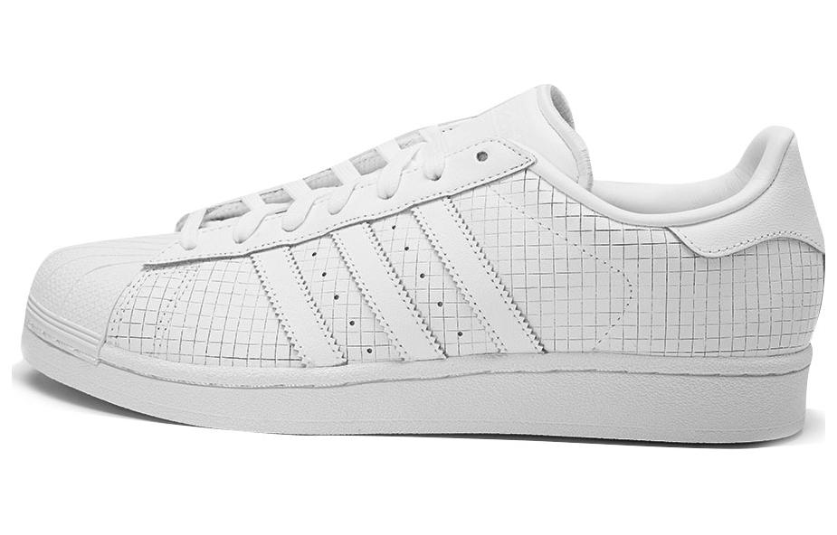 Adidas Superstar  Scored Leather - Triple White  AQ8334 36