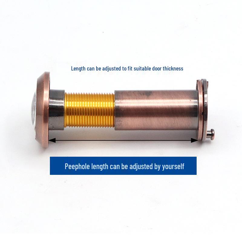 High-Definition Stainless Steel Anti-Theft Door Peephole Viewer