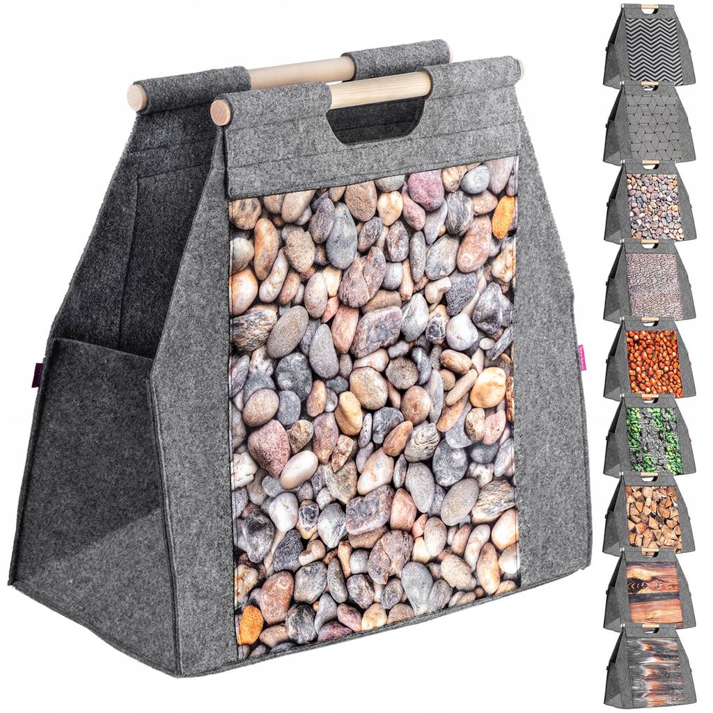 KADAX Torba gospodarcza na drewno kominkowe wzór 