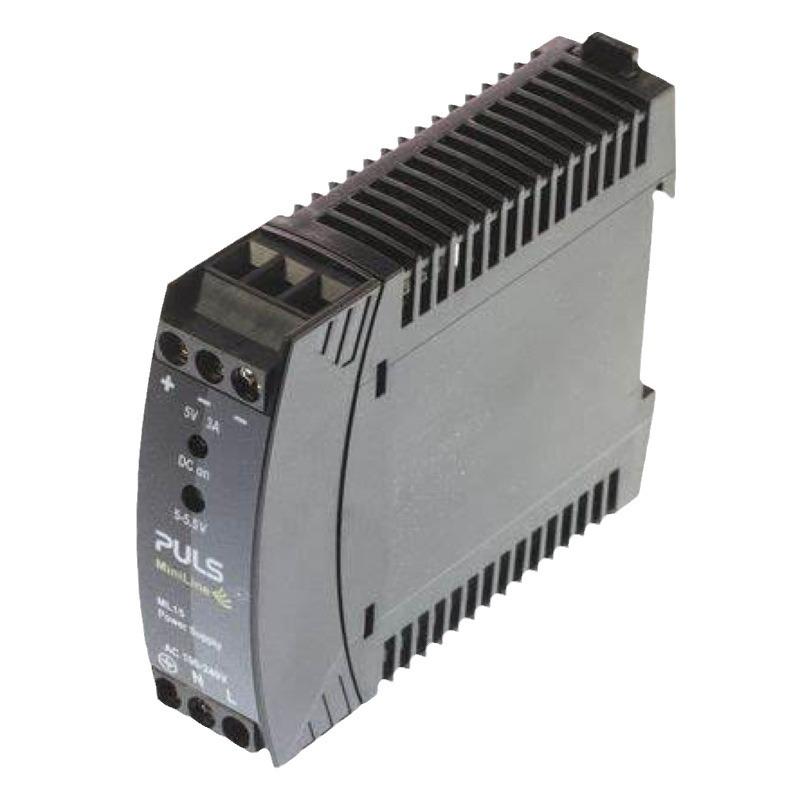 ML15.051 DIN-Rail Power Supply: 5V/3A Output, 100-240V Input, 15W