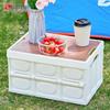 ShangKaoJia Outdoor Portable Foldable Wooden Storage Box