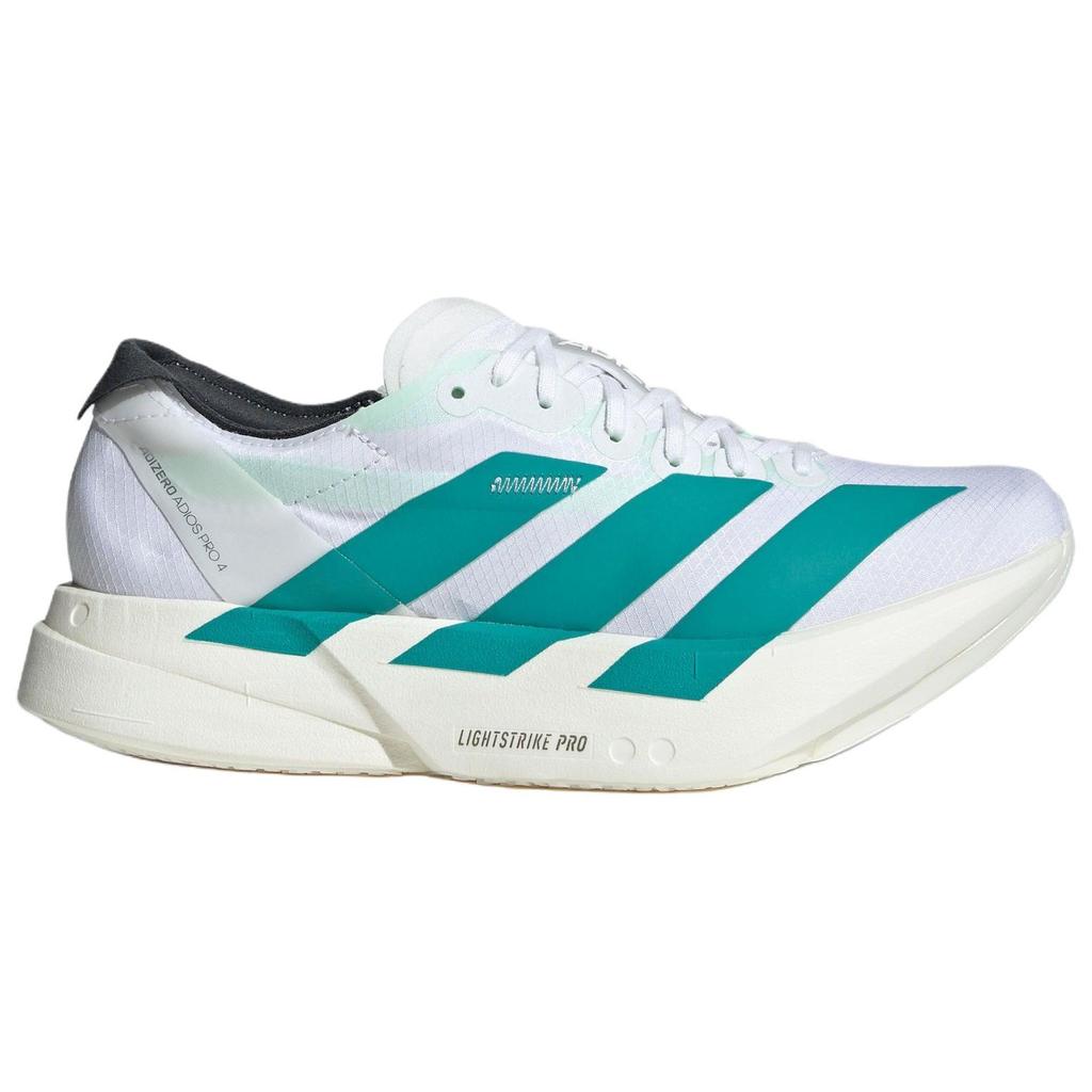 Adidas Adizero Adios Pro 4 White Pure Teal Women Sneakers Cloud-White Carbon JR1247