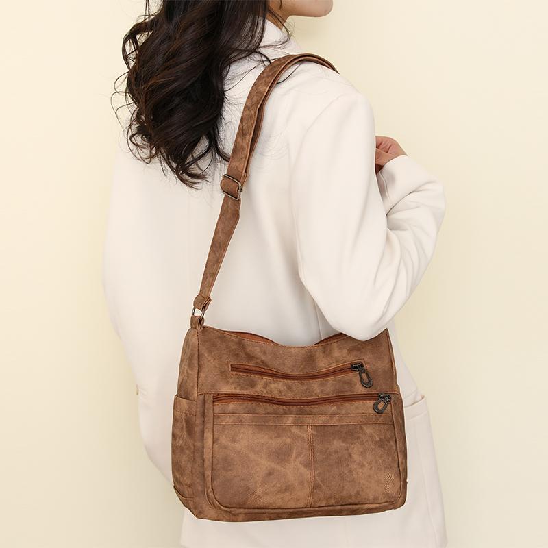 Женская сумка через плечо в стиле ретро — фото 5