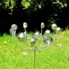 14inch Wind Spinner with Garden Stake Metal Windmill Garden Decoration Outdoor Wind Sculpture for Yard Lawn Garden Gift X3UC
