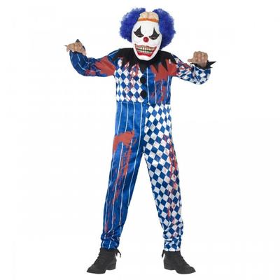 Zestaw kostiumów Deluxe Sinister Clown dla dzieci