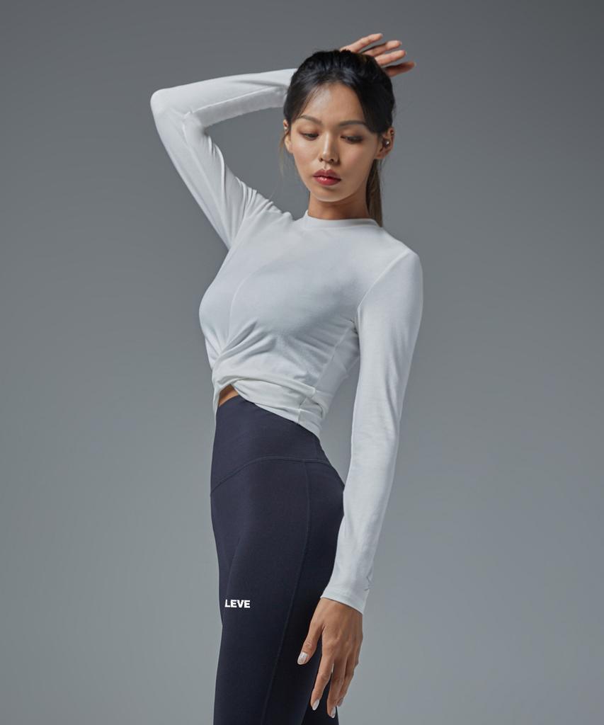 JELEVE Soft Twist Long Sleeve