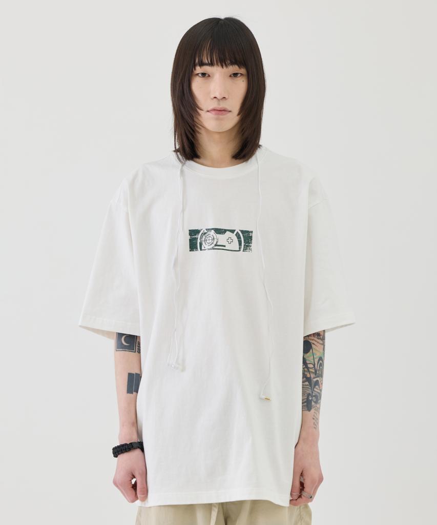 Iseuteuseobiseusyab Glitter Buddies Half T - White
