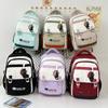 Backpack Large Capacity Contrast Color School Bag for Junior High School High School College Students Fashionable and Trendy Campus Backpack