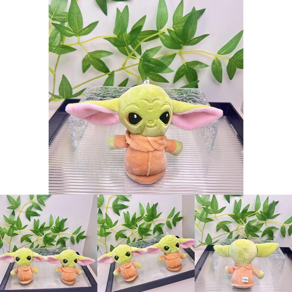 Adorable Star Wars Baby Yoda Plush Doll Keychain Soft Stuffed Toy For Collector