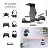 Headsets Rack Space Saving Wall and Under Desk Mount Holdet for Gaming Headsets Storage Solution Wall Stand
