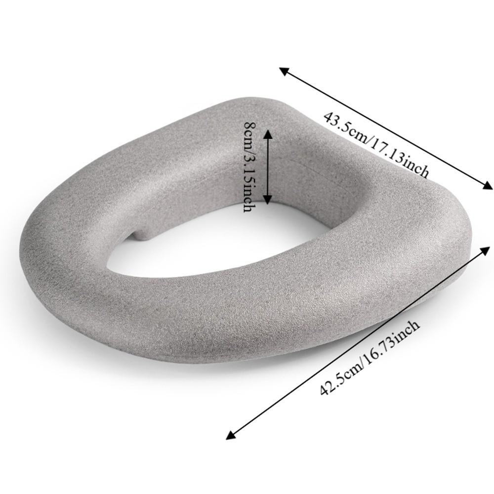 Waterproof Toilet Seat Cushion Washable Toilet Pad Household Toilet Seat Cover Bathroom