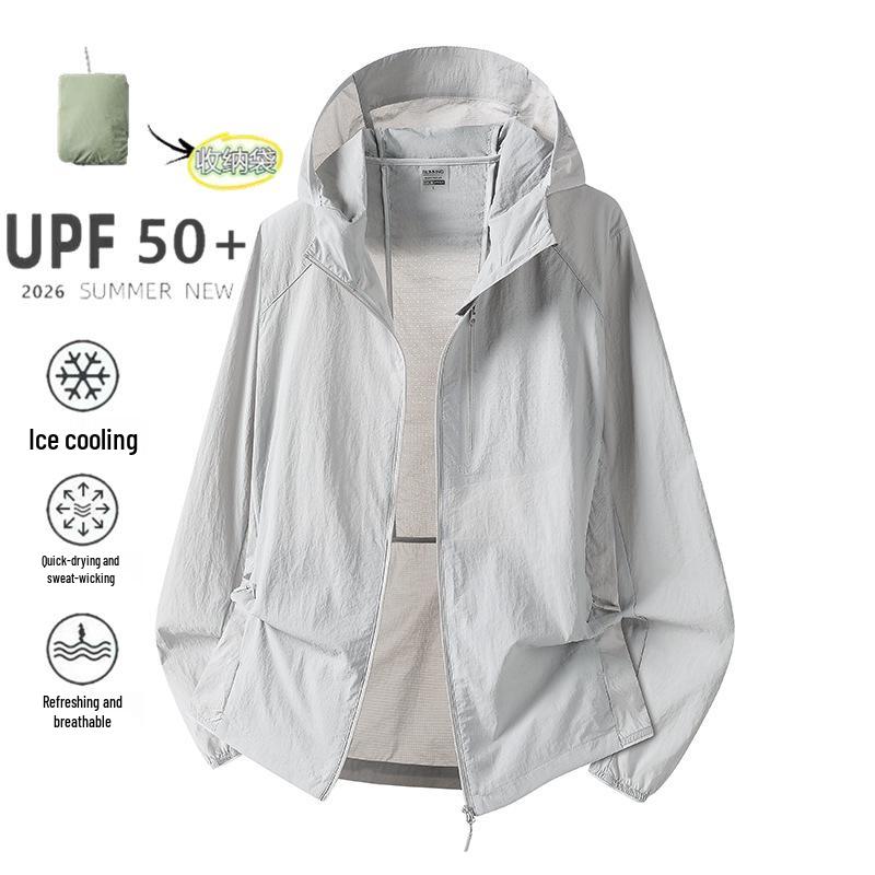 Neue UV-Schutzjacke im Bergsteigerstil: Leicht und atmungsaktiv für Damen/Herren im Freien