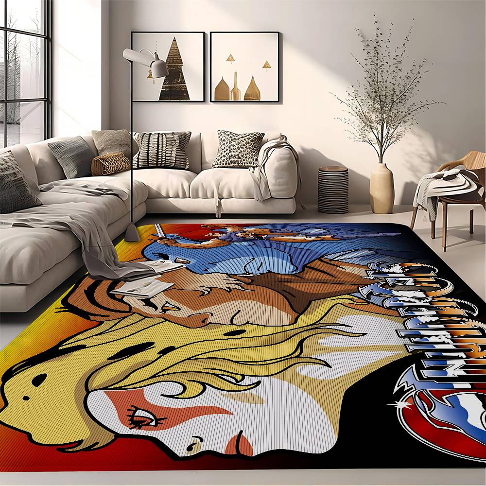 ThunderCats Floor Mat Retro Multiple Choice Living Room Kitchen Rug Non-Slip Modern Home Decor