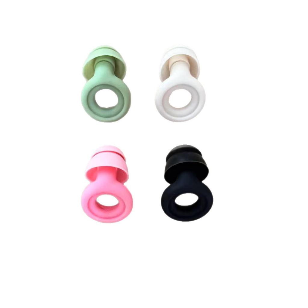 Silicone Earplugs for Noise Cancelling - Comfortable, Soundproof, Ideal for Students and Dormitories