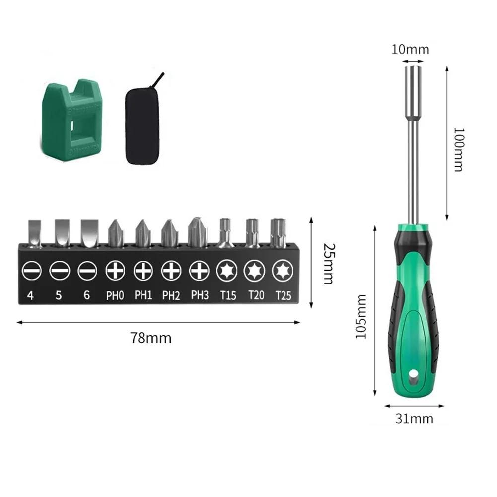 Hexagonal Nut Wrench Metric Nut Driver Hollow Shafts Socket Screwdriver Batch Head 50/65/70/90mm Manual Socket Wrench Set