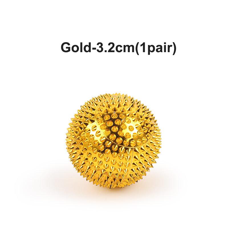 

1 пара мячей для йоги и фитнеса, прочный колючий массажный мяч для триггерных точек, спортивный, для фитнеса, для рук и ног, для облегчения боли, массажер с магнитной терапией