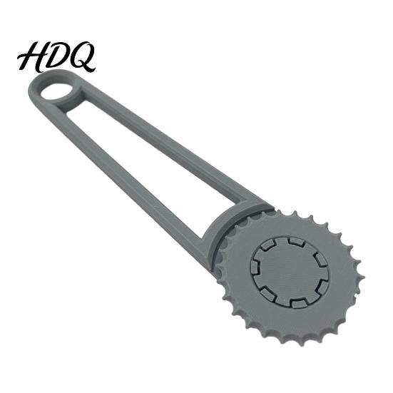 Serrated Gear Roller Cutter Cardboard Perforation Tool 3D Printed Paperboard Perforating Cutter