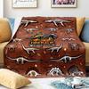 Dinosaur Blanket for Boys Jurassic Dino World Park Soft Flannel Throw Blanket Dinosaur Room Decor for Boys Gifts for Sofa Bed