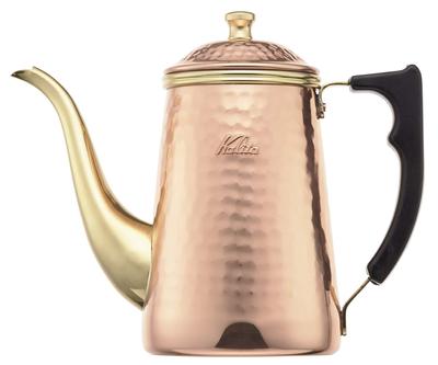 Kalita Enjoy Aging Copper Coffee Pot 700ml Narrow Mouth Nozzle Direct Fire Made In Japan Cu Kettle 700 Drip Pot Kettle Coffee Maker Kettle Server