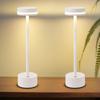 Lampe de table LED - NETTLIFE - LED sans fil - Intensité variable - Batterie rechargeable USB-C - Lot de 2