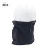 White Field Design Stretch Jersey Neck Warmer for Outdoor and Winter Sports Activities, Warmth,