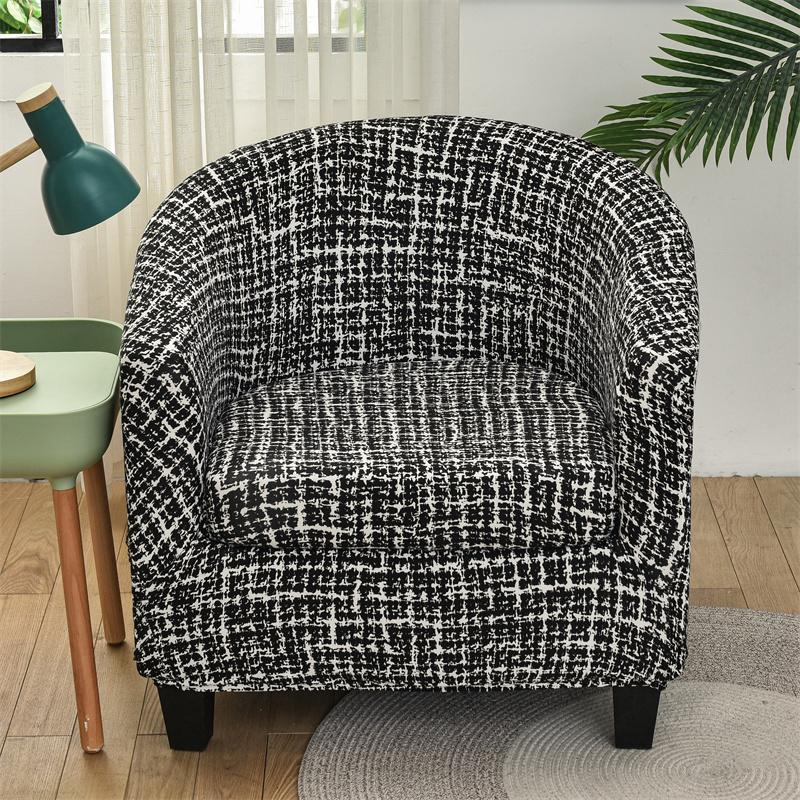 Split Style Armchair Cover Elastic Spandex Armchairs Covers Living Room Single Sofa Couch Slipcovers With Seat Cushion Covers