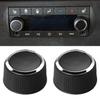 2 Sets of Rear Audio Volume Control Knob Compatible with 2007-2013 Buick Enclave Cadillac Escalade Chevy Suburban GM Tahoe Traverse Silverado Sierra