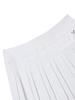 WIDEANGLE Co Summer Basic Pleats L_White