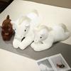 Big Size Cute Lying Horse Plush Toys Stuffed Cartoon Animal Horse Shooting Props Xmas Birthday Gifts