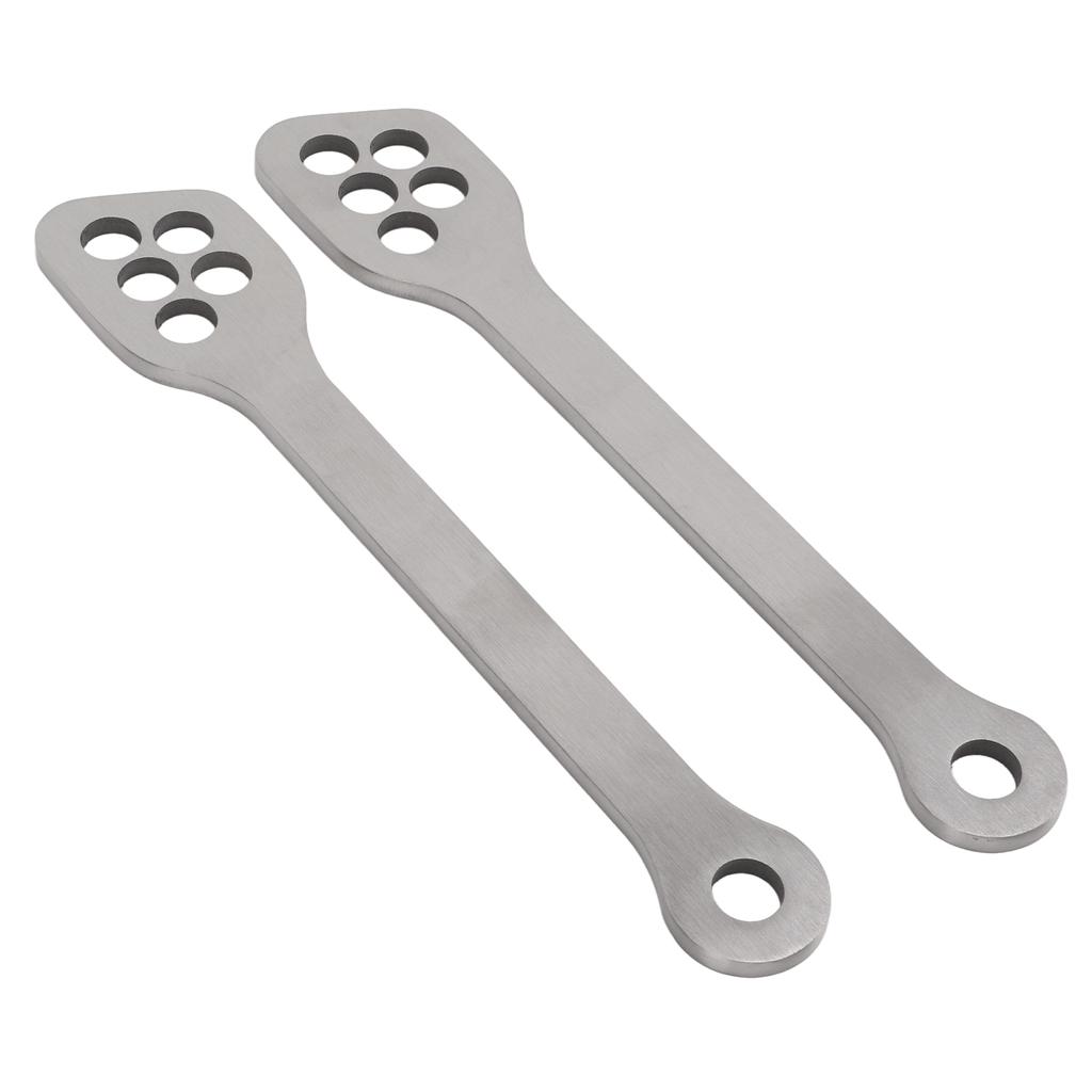1 Pair Stainless Steel Rear Lowering Link Kit Motorcycle Accessories Replacement for Z 250 300 750 800 1000