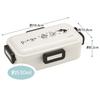 Skater Bento Box 530ml Single Layer Women's Made in Japan Leak-proof 4-point lock Lunchbox Dishwasher and Microwave Safe Pingu PFLB6AG-A