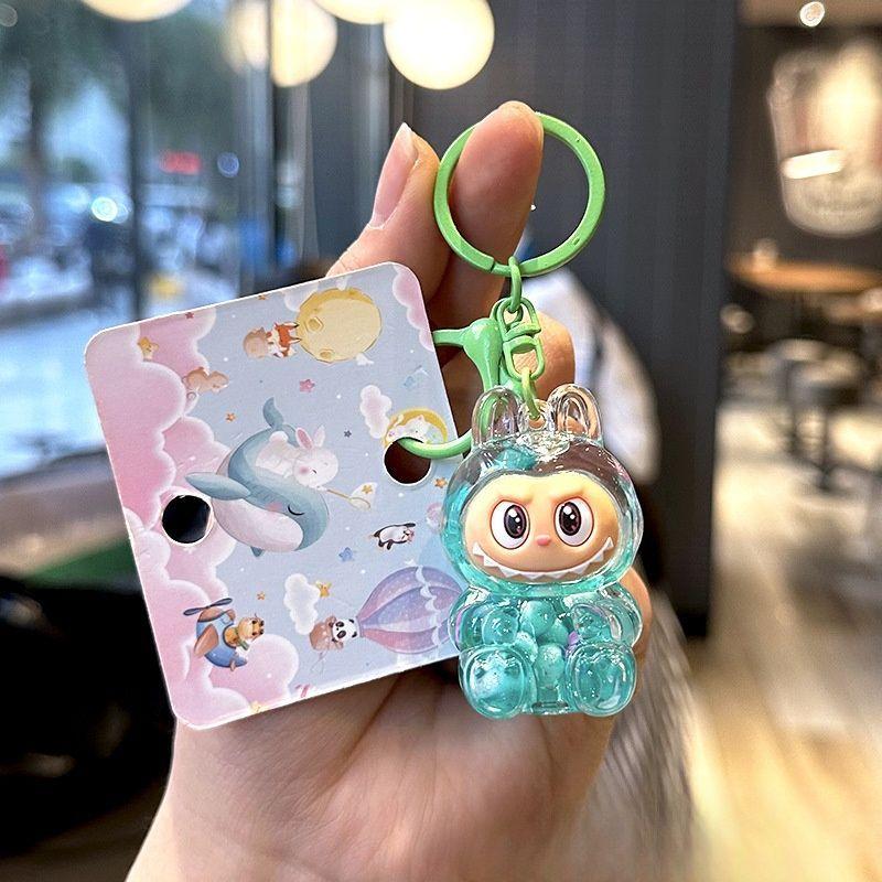 

Серия Лабубу Смола Мультяшный Брелок Креативный Мобильный Телефон Бусина Парная Подвеска