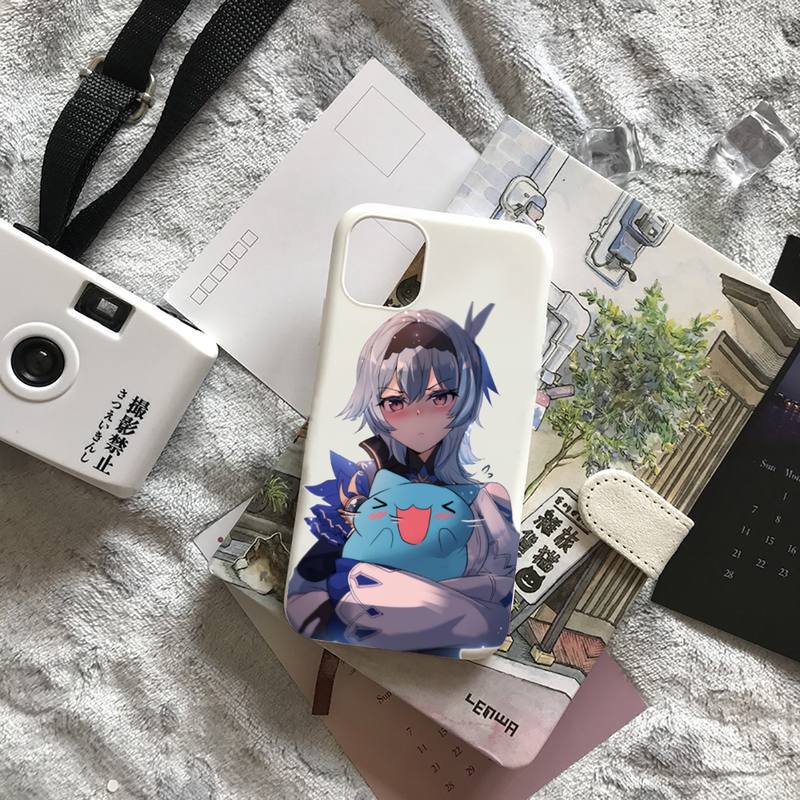 

Чехол для телефона Eula Genshin Impact с игрой ярких цветов для iPhone 6 7 8 11 12 13 s mini pro X XS XR MAX Plus iphone 13 promax