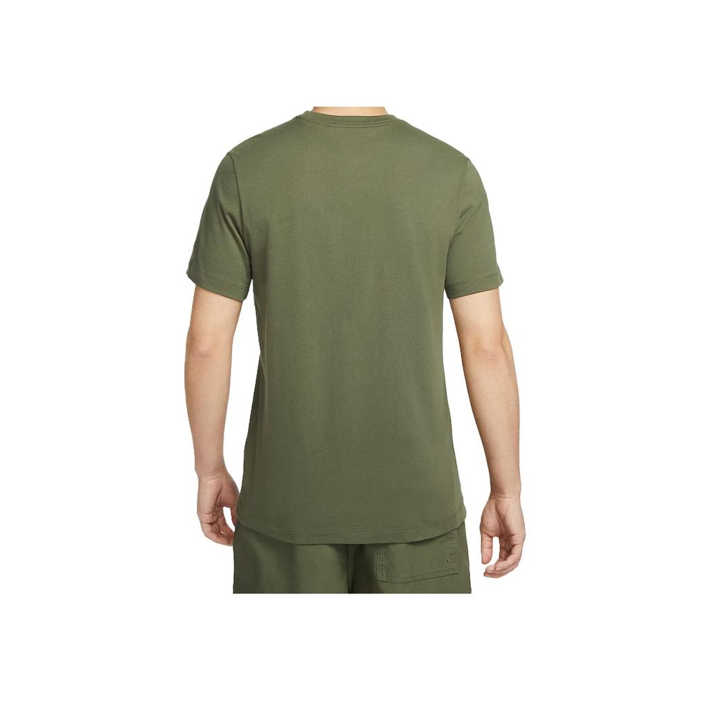 Nike Sportswear Comfortable Stylish Simple Moisture-Wicking Short Sleeve T-Shirt Men Tops Olive-Green AR5005-222